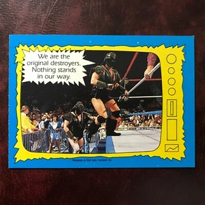 1987 Topps WWF Wrestling Set DEMOLTION #71 AX & SMASH ** MINT ** - Picture 1 of 1