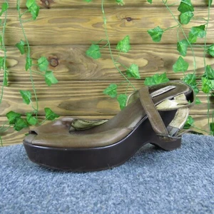 Steve Madden Damen Plateau Pumps braun Leder 8,5 Medium gebraucht 2025 - Bild 1 von 6
