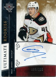  2019-20 Ultimate Collection Retro Rookie Autographs #RRA-MJ Max Jones 115/225