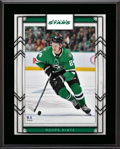 Roope Hintz Dallas Stars 10.5" x 13" Sublimated Player Plaque Cover