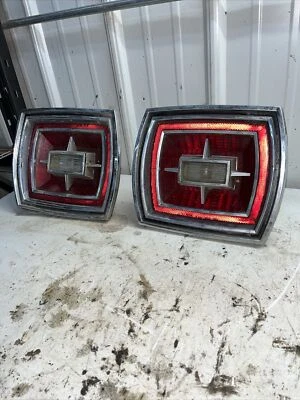 1966 Ford Galaxie Rear Back Tail Lights OEM - Image 1 of 4