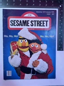 1977 Sesame Street Christmas magazine Ho Ho Ho!!! Very Rare to Find A Copy. - Picture 1 of 5