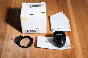Nikon 1 NIKKOR 6.7-13mm f/3.5-5.6 VR Lens Ultra Wide Lens | Boxed with paperwork