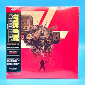 Metal Gear 2 Solid Snake Video Game Vinyl Soundtrack Mondo Color Splatter 2 LP - Picture 1 of 4