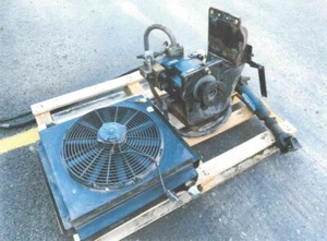 Large Hydraulic Pressure Compensated Pump, Oil Cooler and Drive Shaft - Picture 1 of 1