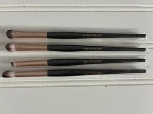Enzoken Ziegenhaar 4x Make-up Augen Lippen Kontur Pinsel - Bild 1 von 2