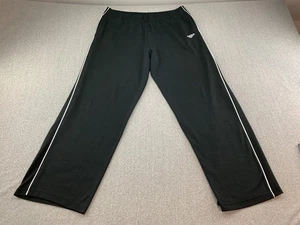 Umbro Performance Sweatpants Men L Black Silky Drawstring Elastic Waist Athletic - Picture 1 of 14