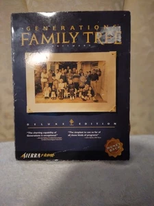 GENERATIONS FAMILY TREE SOFTWARE DELUXE EDITION - Afbeelding 1 van 3