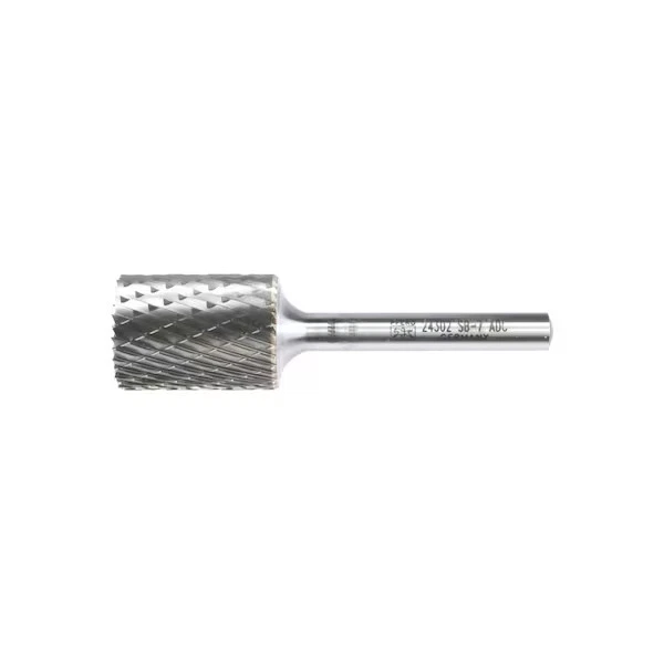 Pferd Carbide Bur - Cylind. (End Cut), DBL Cut - 3/4" x 1" x 1/4" Shank - SB-7 - Image 1 of 1