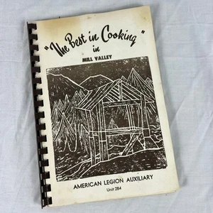 Best In Cooking in Mill Valley Recipes American Legion Auxiliary 284 Cookbook - Imagen 1 de 4