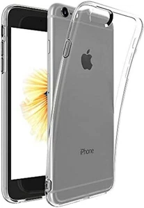 COVER PER IPHONE 6/6S TRASPARENTE MORBIDA CUSTODIA SOTTILE TPU - Foto 1 di 1