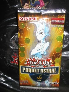 YU-GI-OH! BOOSTER PAQUET ASTRAL 6 EDITION FRANCAIS RARE PACK SCELLE NEUF - Imagen 1 de 2