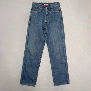 Moschino Straight Regular Fit Jeans Blue/Medium Wash Denim Women's W27 L30 - Picture 1 of 15