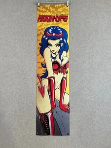 Hook-Ups The Original Brand Skateboard Banner Devil Vixen 12" X 48" - Picture 1 of 6