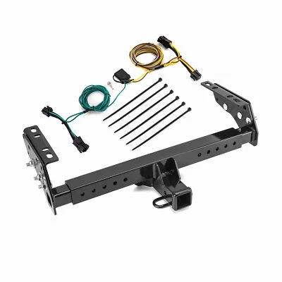 Enganche de remolque para Chevy Express 1500 2003-2014 y GMC Savana 1500 con cableado Foto 1 de 4