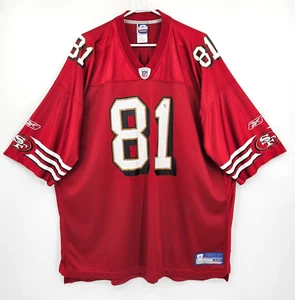 Vintage Reebok NFL San Francisco 49ers Terrell Owens #81 Jersey Size 3XL NINERS - Picture 1 of 10