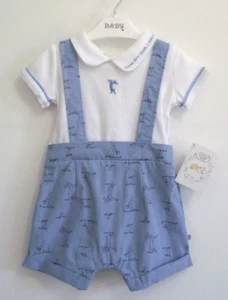 3-6 Months Guess How Much I Love You Baby Boys Romper Outfit Top Shorts All In 1 - Picture 1 of 5
