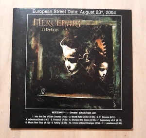 MERCENARY - In Dreams Promo CD - Century Media - Thrash/Speed/Heavy Metal - Imagen 1 de 1