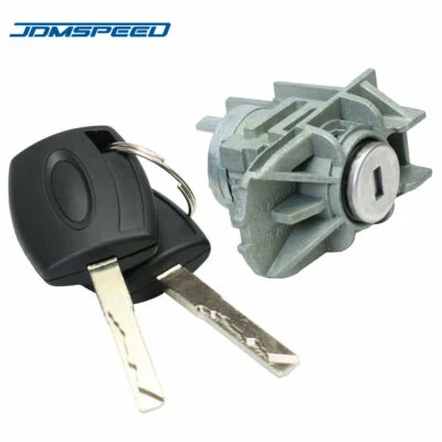 Front Door Lock Cylinder Barrel Assembly 1552849 For Ford Focus C-Max W/ 2 Keys - Image 1 of 4