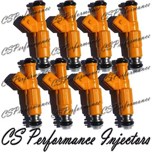 OEM Bosch Fuel Injectors Set (8) 0280155710 for Ford Lincoln Mercury 4.6 5.0 V8 - Foto 1 di 9