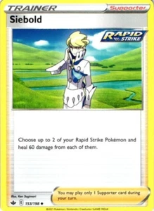 2021 Pokémonkarte 153/198 Siebold - Bild 1 von 2