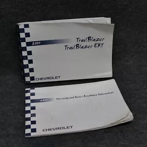 2004 Chevrolet Trailblazer & Ext Owner Manual User Guide w/ Warranty Book 73497 - Bild 1 von 9
