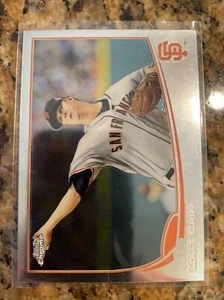 2013 Topps Chrome #8 Matt Cain San Francisco Giants - Picture 1 of 2