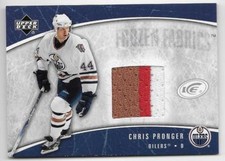 05/06 UPPER DECK ICE FROZEN FABRICS JERSEY Hockey (#FFAT-FFZP) U-Pick From List