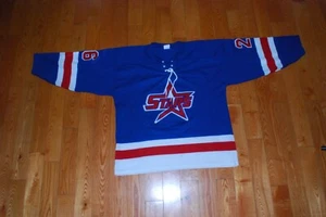 Kansas City Stars Hockey Jersey by Athletic Knit Made in Canada - Picture 1 of 7