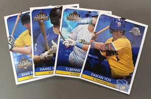 2023 Brisbane Bandits- RYAN BATTAGLIA - DANIEL NILSSON (Aussie Baseball League) - Picture 1 of 5
