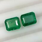 2.89Ct Natural Emerald Octagon Cut Aaa Exclusive Beautiful Matching Pair Gems