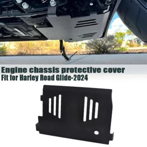 For 2024 + Harley Street Glide Road Glide Lower Engine Chassis Guard Skid Plate - Picture 1 of 13