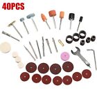 Complete 40pcs Set for Grinding and Polishing with Mini Electric Drills