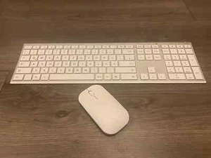 Jelly Comb tastatur maus set kabellos silber/weiß - Photo 1/2