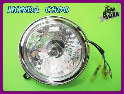 Fit Honda  CS90 S90 CL90 SL90 S65 SS50 CL50  Headlight 6V.  [as1772] Foto 1 de 4