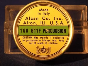 LATA PUBLICITARIA COLECCIONABLE VINTAGE para ALCAN CO. - hecha en Italia - Imagen 1 de 3