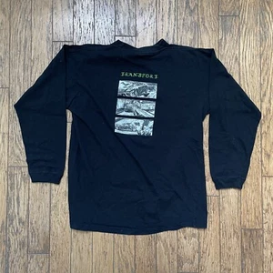 Vintage The Matrix Reloaded Revolution Shirt Size Large Black Long Sleeve RARE - Picture 1 of 5