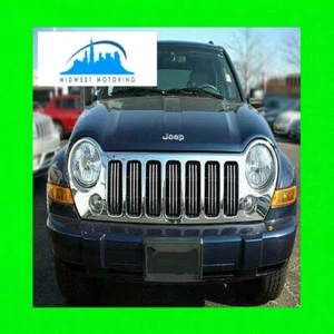 2002-2007 JEEP LIBERTY CHROME TRIM FOR GRILL GRILLE 5YR WARRANTY 03 04 05 06 07 - Bild 1 von 5