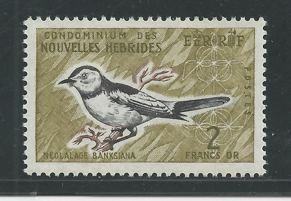 NEW HEBRIDES, FRENCH # 121 BIRDS, FLYCATCHER - Image 1 of 1