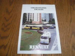 Folleto de ventas locales Renault Collectivites - vintage - francés - Imagen 1 de 6