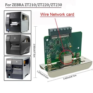 NEW For Zebra ZT210 ZT220 ZT230 Internal Ethernet Print Server Network Card US - Picture 1 of 9