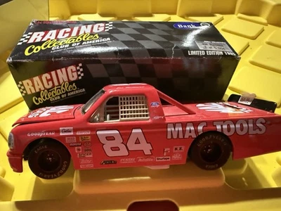 Banco de camión de carreras RCCA Joe Rutman #84 1995 Mac Tools escala 1/24 Foto 1 de 4