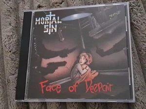Mortal Sin Face of Despair Early Press CD 1989 Polygram First Press Free Shippin - Picture 1 of 6