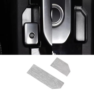 Protector contra arañazos inferior de freno de mano de aleación plateada para Land Rover Discovery 4 2010-2016 Foto 1 de 4