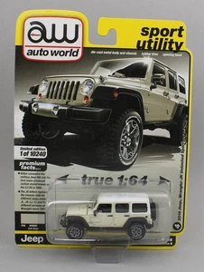 1:64 AUTO WORLD *GOLD BEIGE* 2018 Jeep Wrangler JK Unlimited *NIP* - Picture 1 of 1
