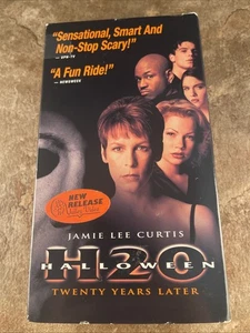 Halloween H20 VHS (1998) Horror Movie Twenty Years Later Jamie Lee Curtis - Picture 1 of 3