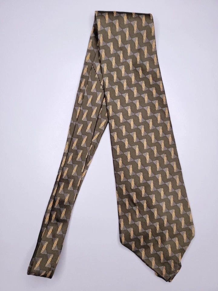 Corbata formal para hombre John Henry 58"Lx4"W corbata verde Foto 1 de 4