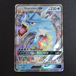Gyarados GX 16/68 Ultra Rare – Hidden Fates Pokémon TCG Card NM/M Holo - Bild 1 von 2