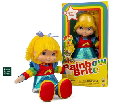 LOYAL SUBJECTS Rainbow Brite 12 Zoll Plüschpuppe mit gefädelten Haaren - 40. Jubiläum