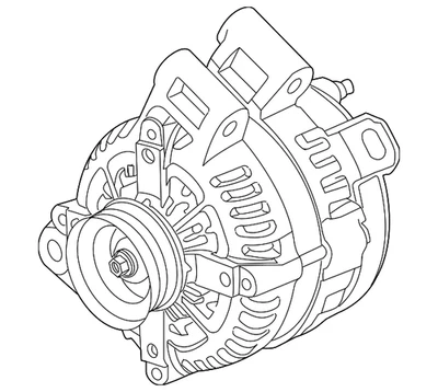 Genuine GM Alternator 23119515 - Image 1 of 4